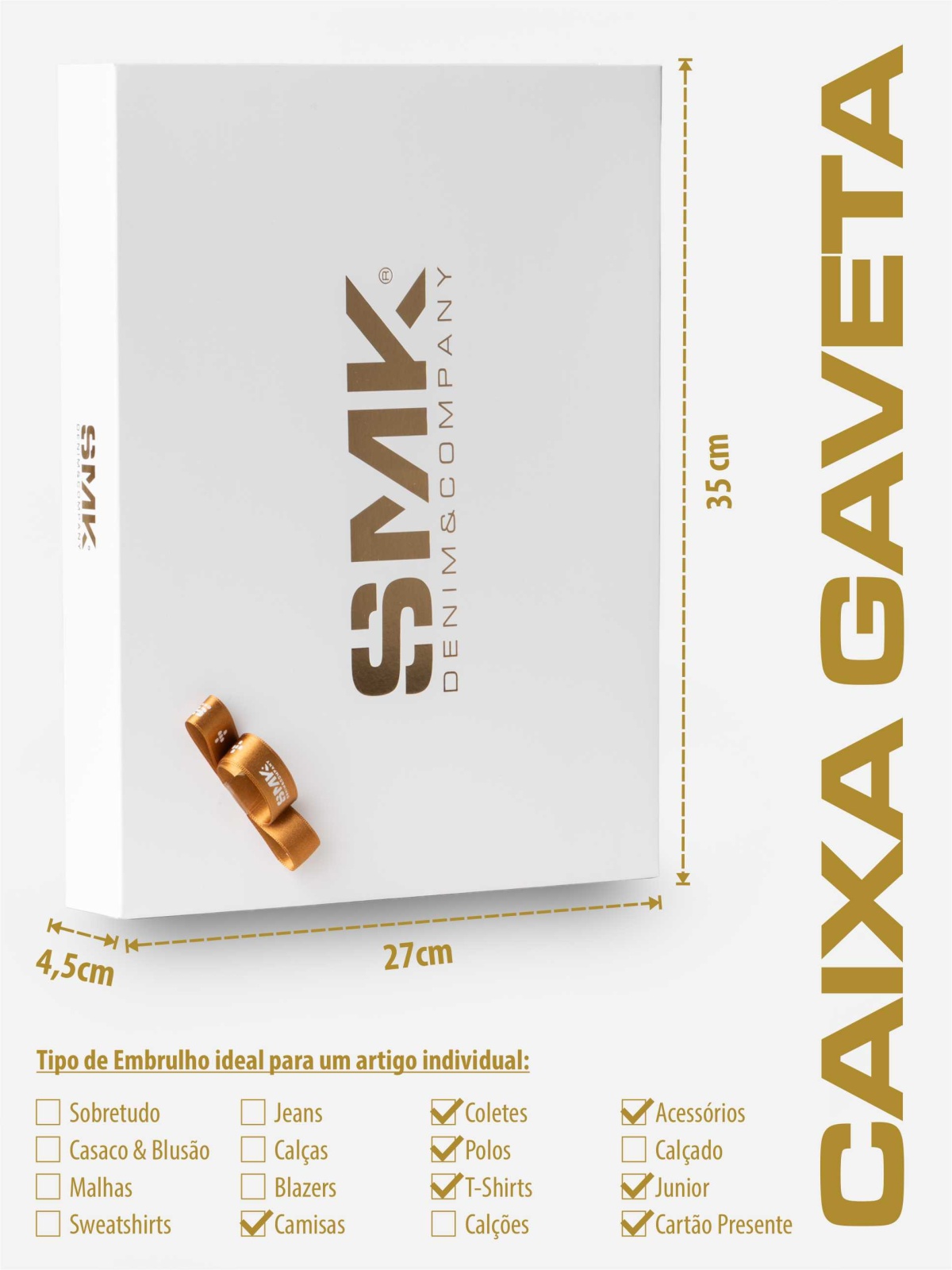 CAIXA BRACA SMK EMBRULHO