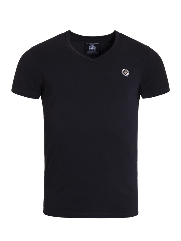 T-SHIRT SMK V COLLAR