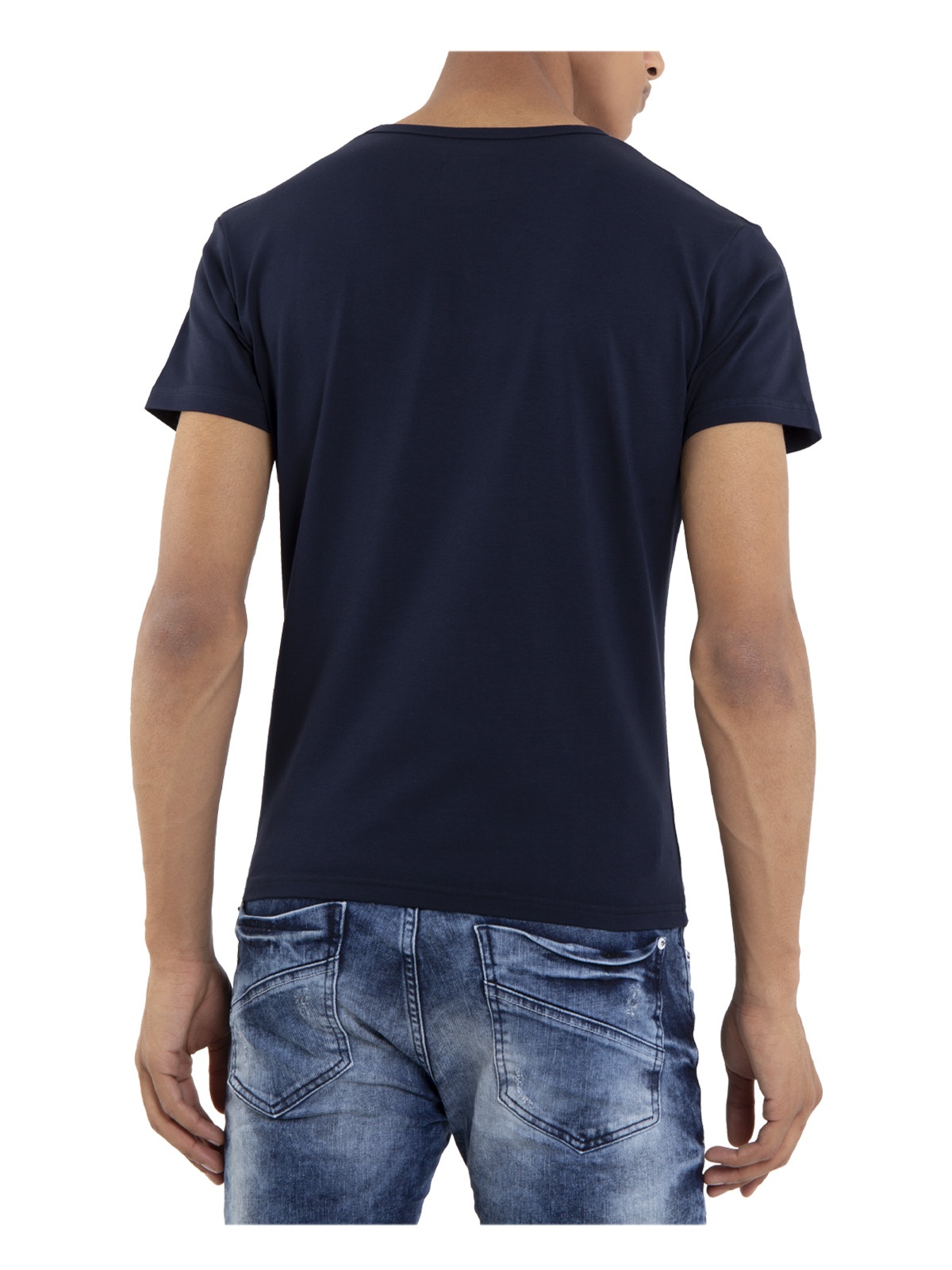 T-SHIRT SMK V COLLAR