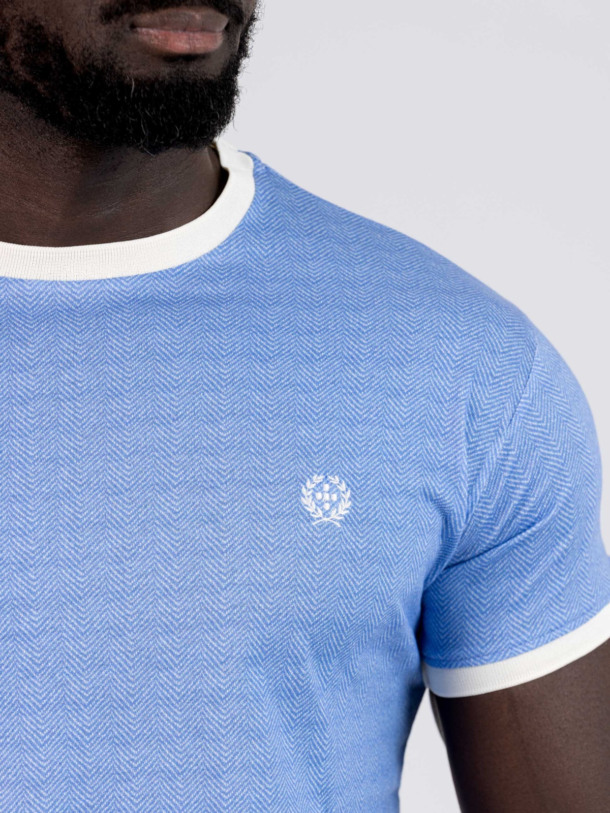 T-SHIRT SMK AZUL LOGO MAR