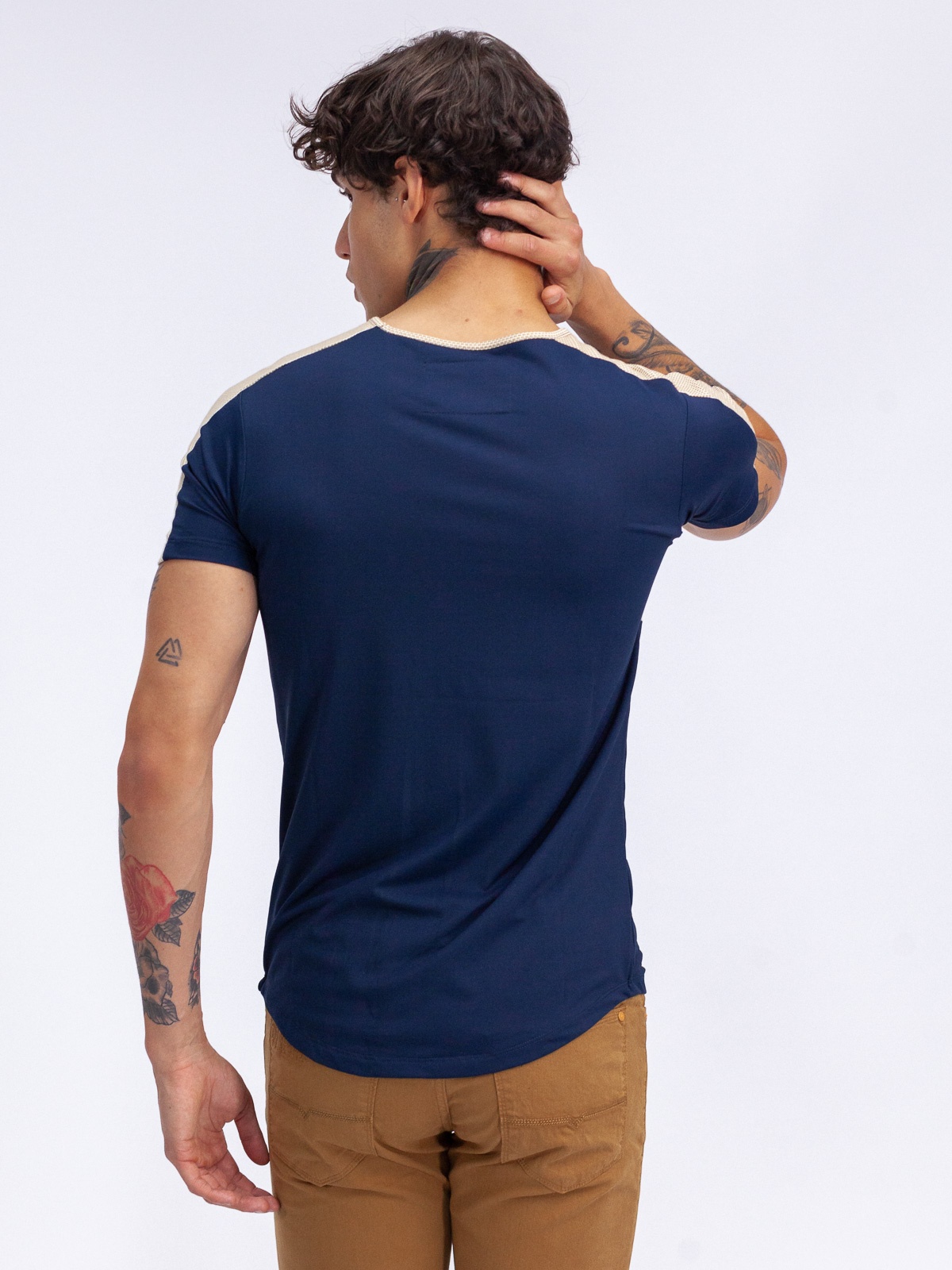 T-SHIRT SMK BLUE PLATE