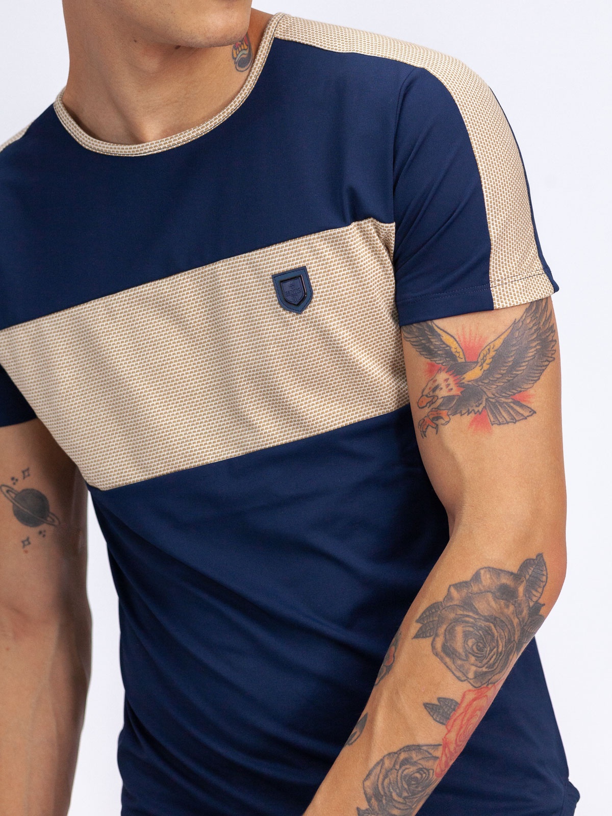 T-SHIRT SMK BLUE PLATE
