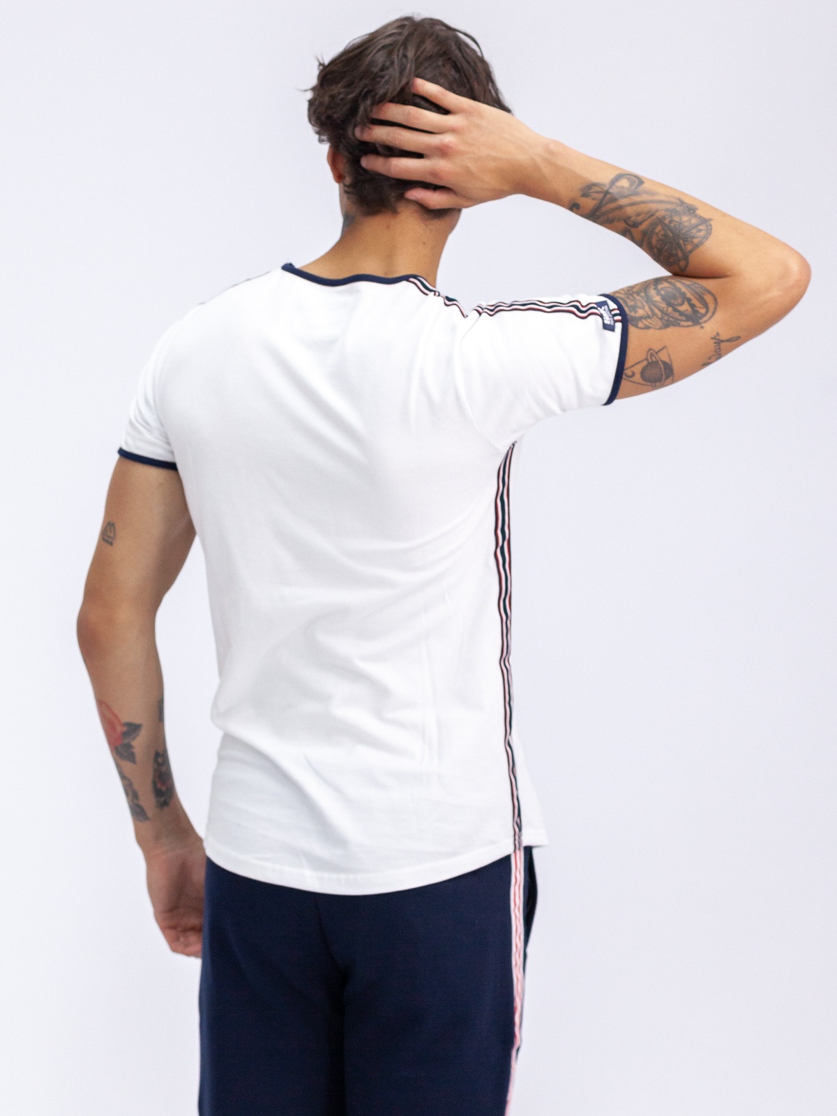 T-SHIRT SMK STRIPEDPOCKET