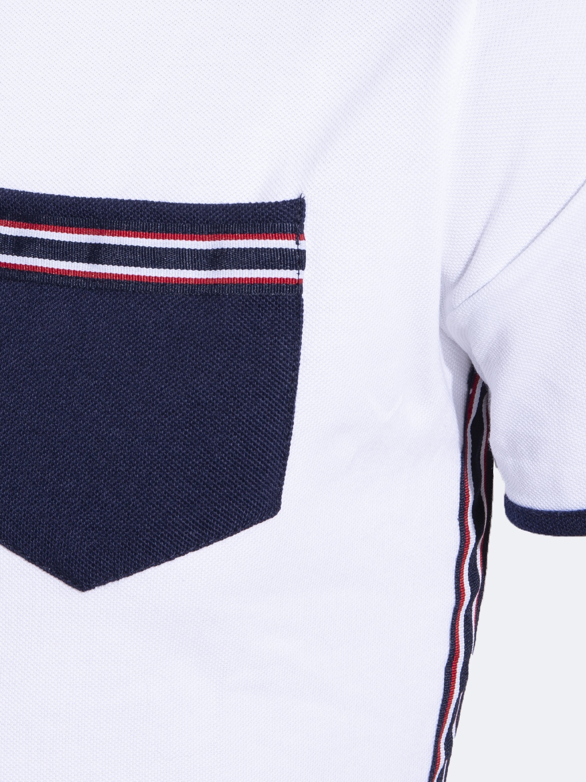 T-SHIRT SMK STRIPEDPOCKET