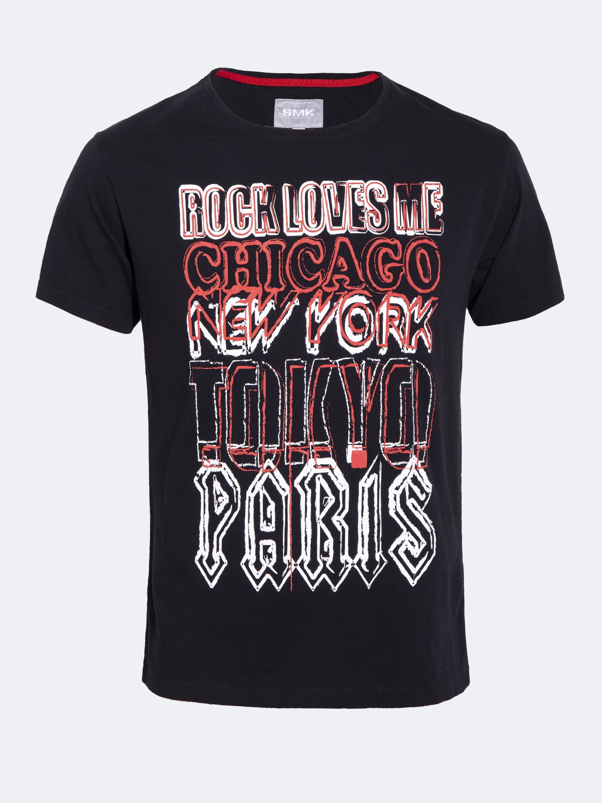 T-SHIRT SMK ROCK LOVES ME