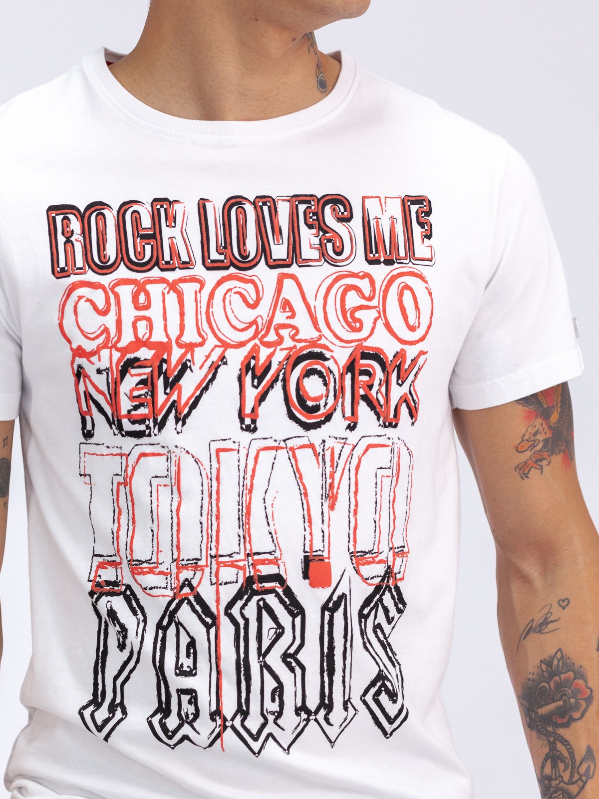 T-SHIRT SMK ROCK LOVES ME