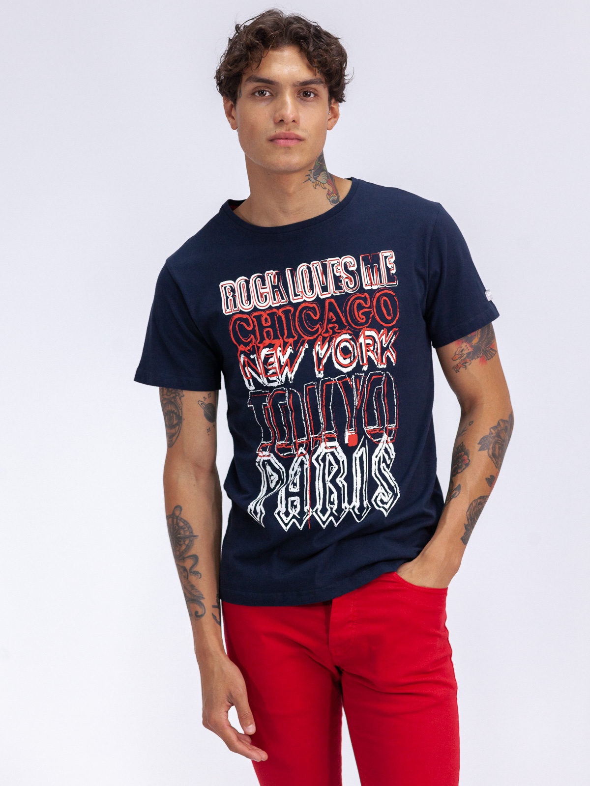 T-SHIRT SMK ROCK LOVES ME