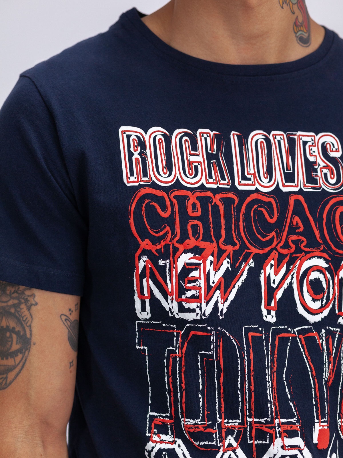 T-SHIRT SMK ROCK LOVES ME