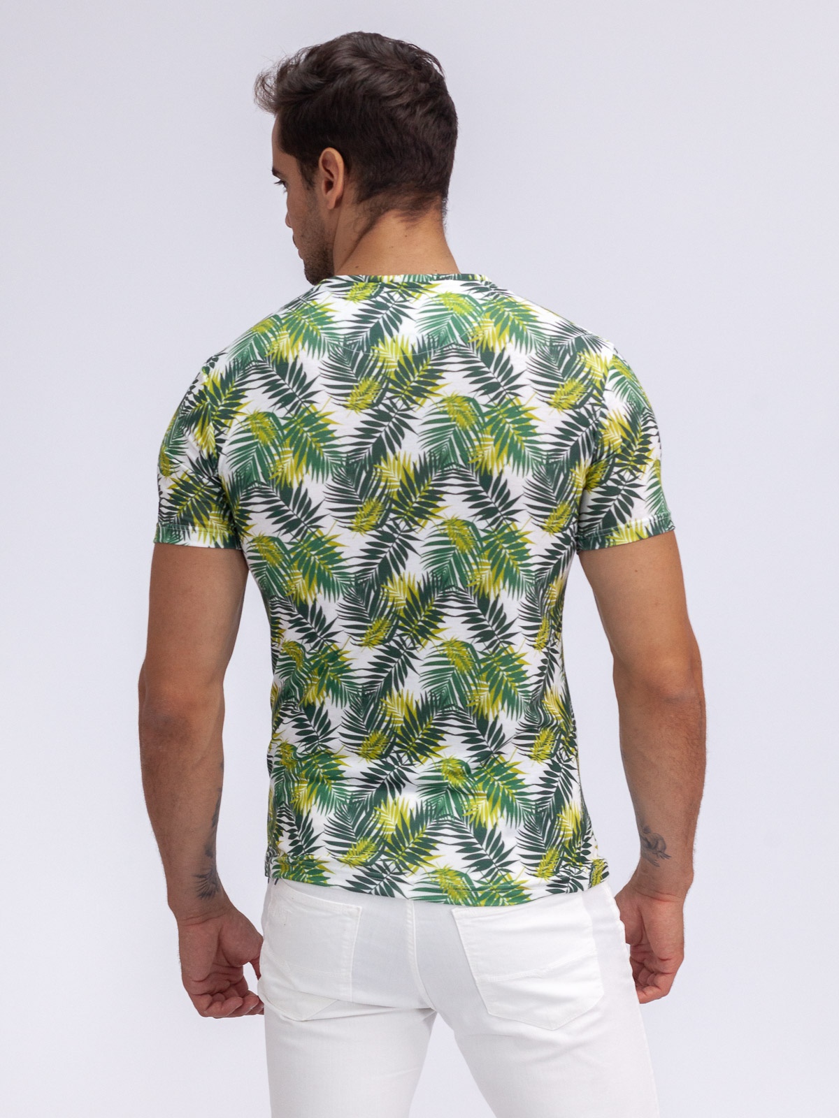 T-SHIRT SMK GREEN PLANT