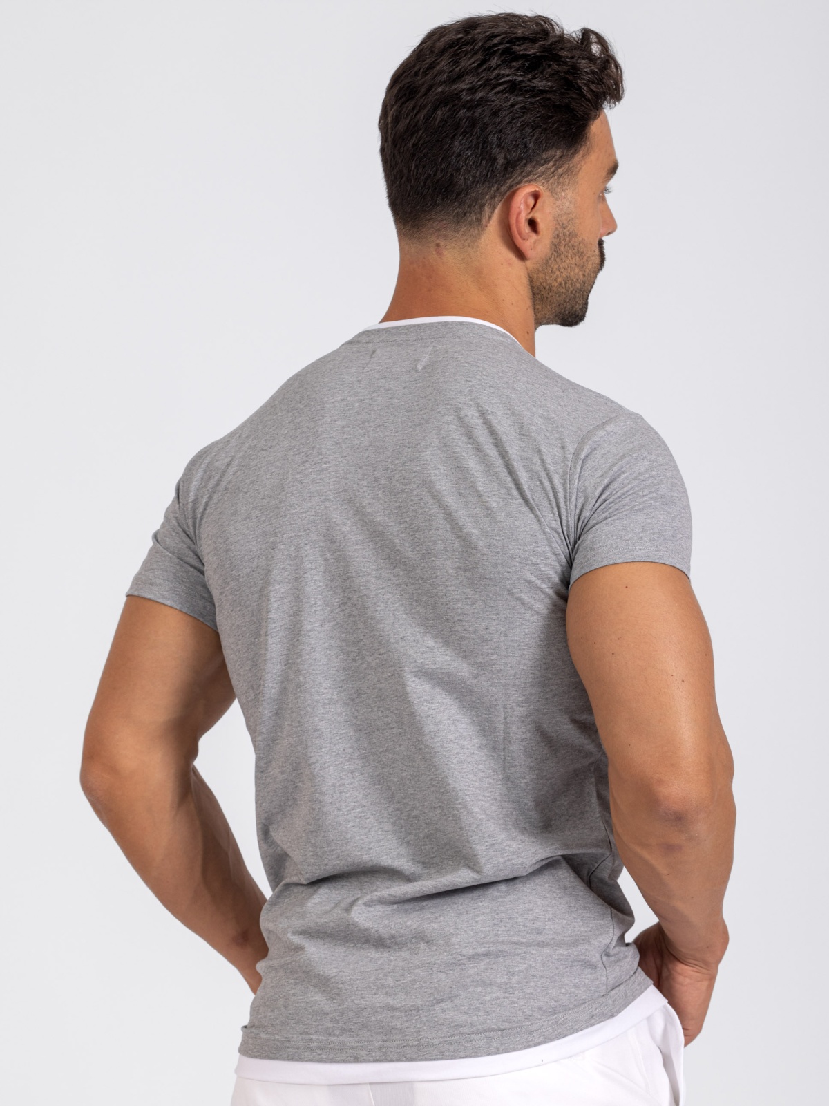 T-SHIRT BASIC GOLA DUPLA