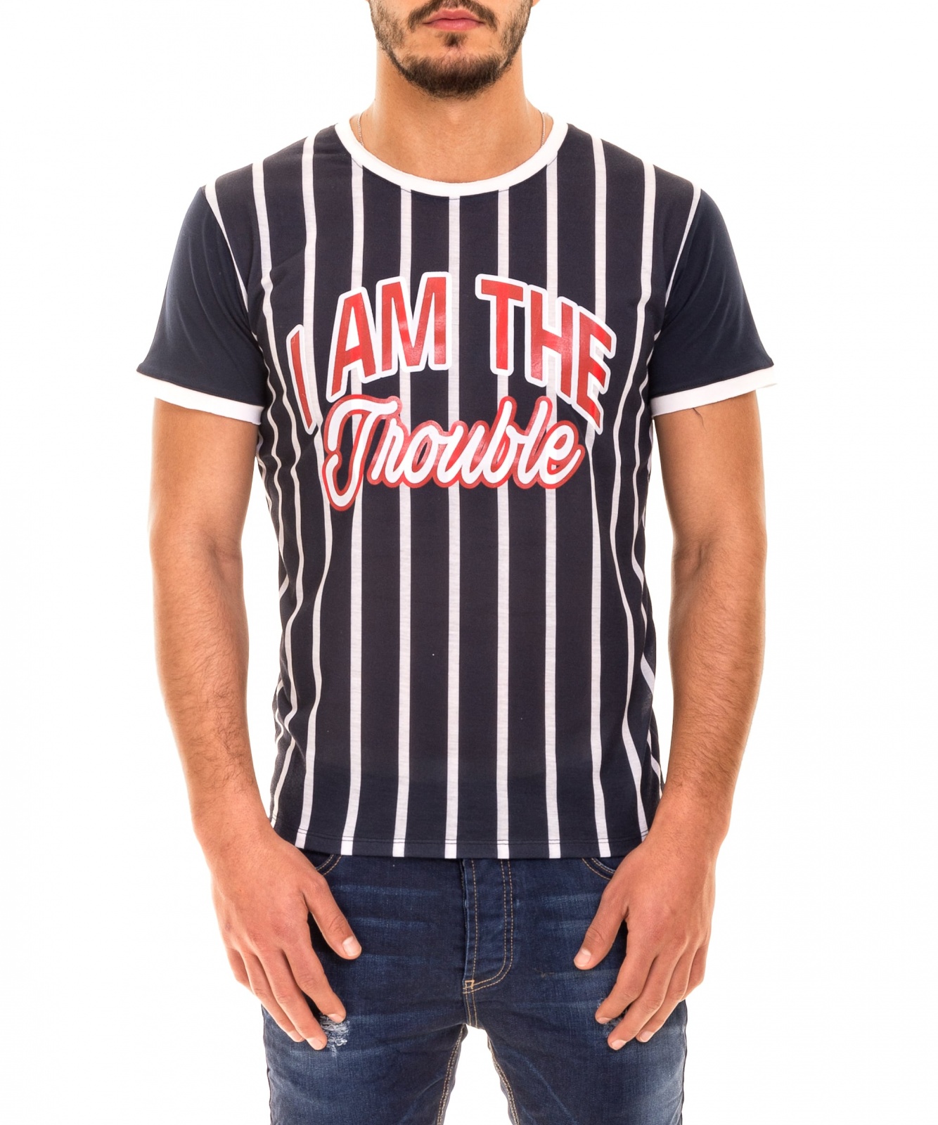 T-SHIRT I AM THE TROUBLE