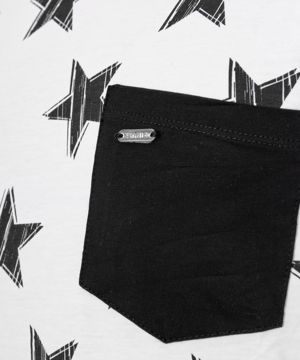 T-SHIRT POCKET STARS