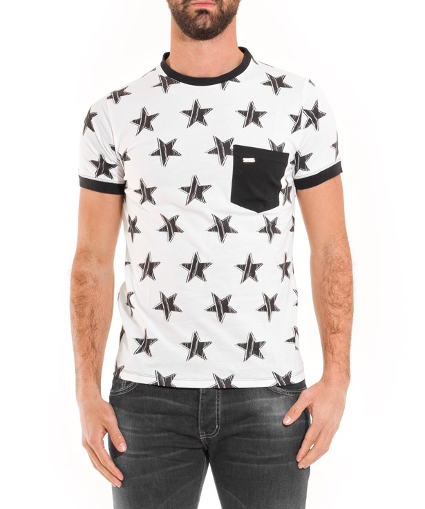T-SHIRT POCKET STARS