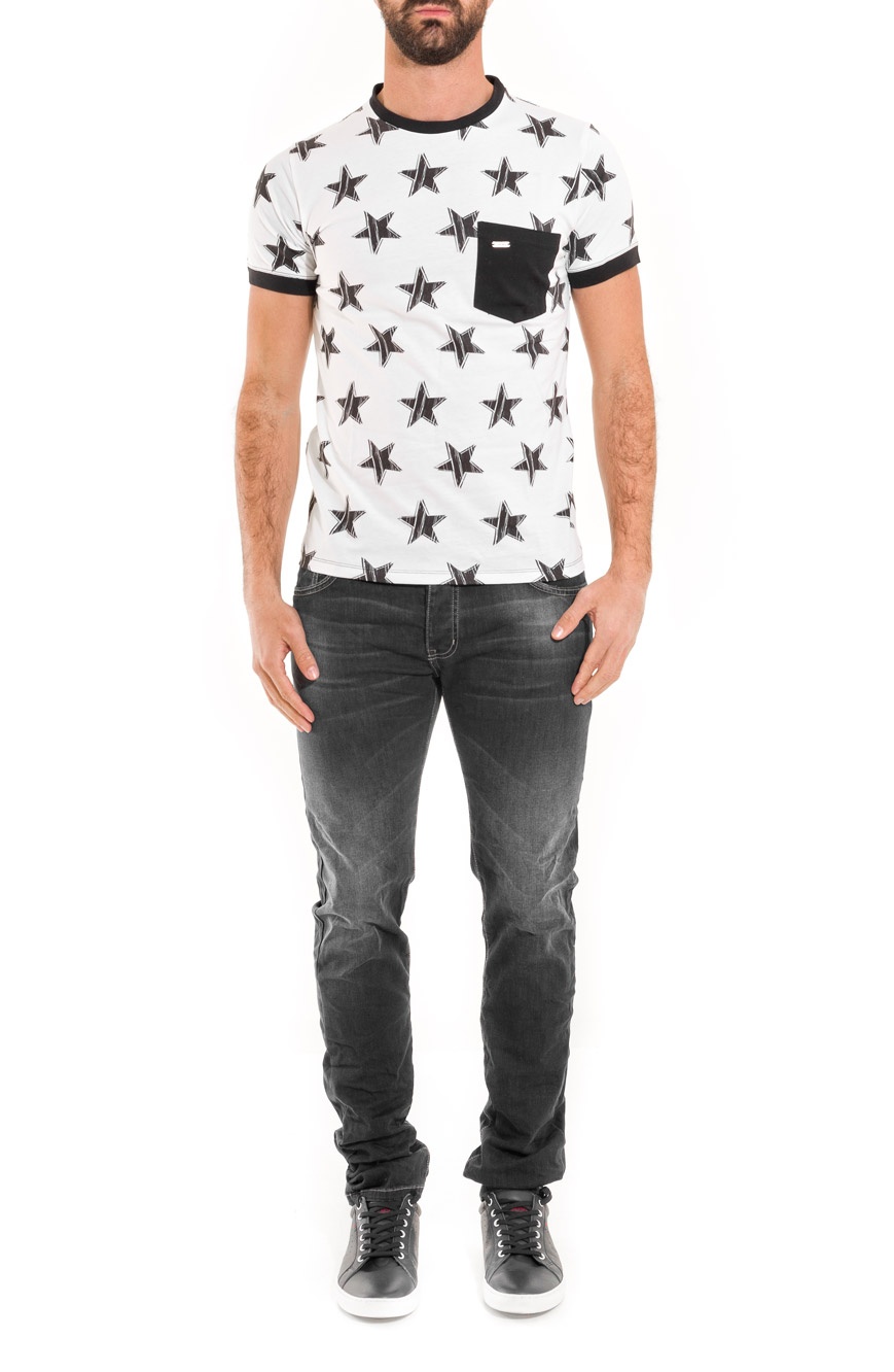 T-SHIRT POCKET STARS