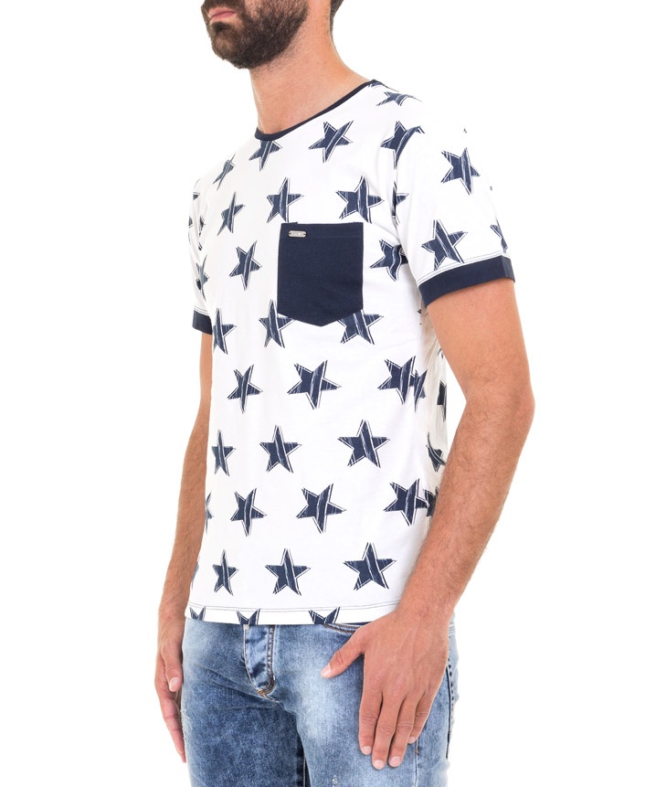 T-SHIRT POCKET STARS