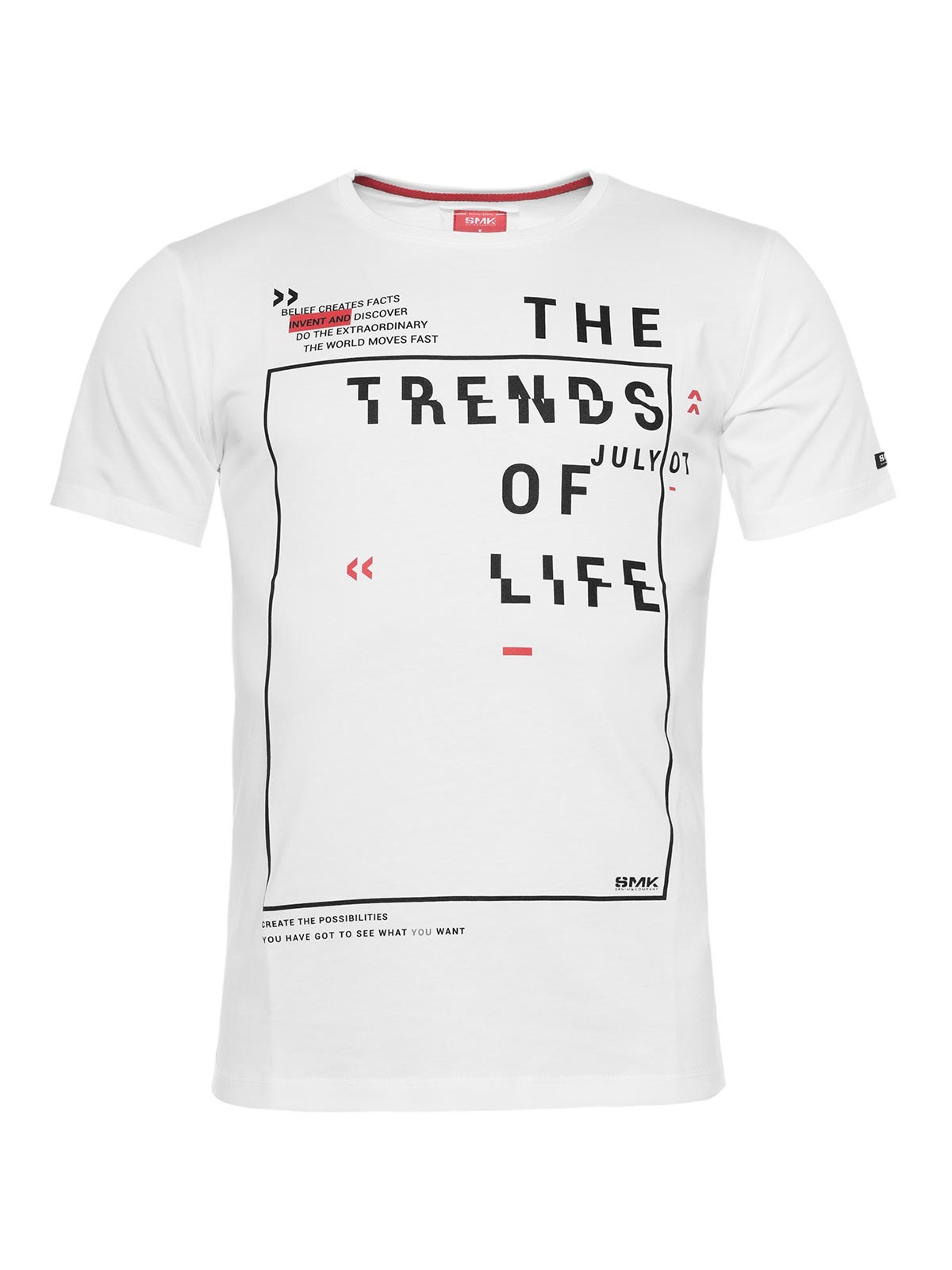 T-SHIRT SMK TRENDS OF LIF