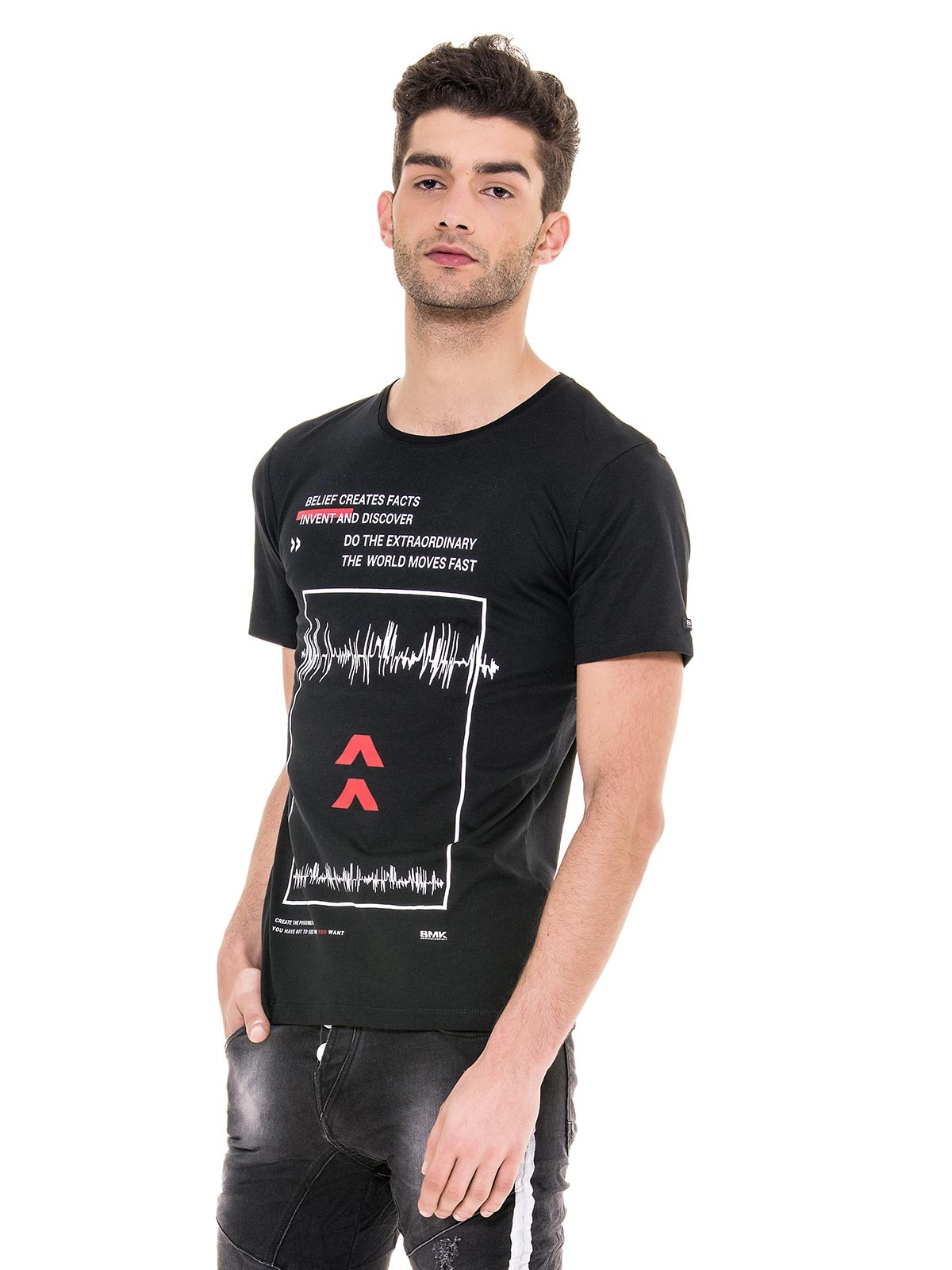 T-SHIRT SMK HEART BEATING