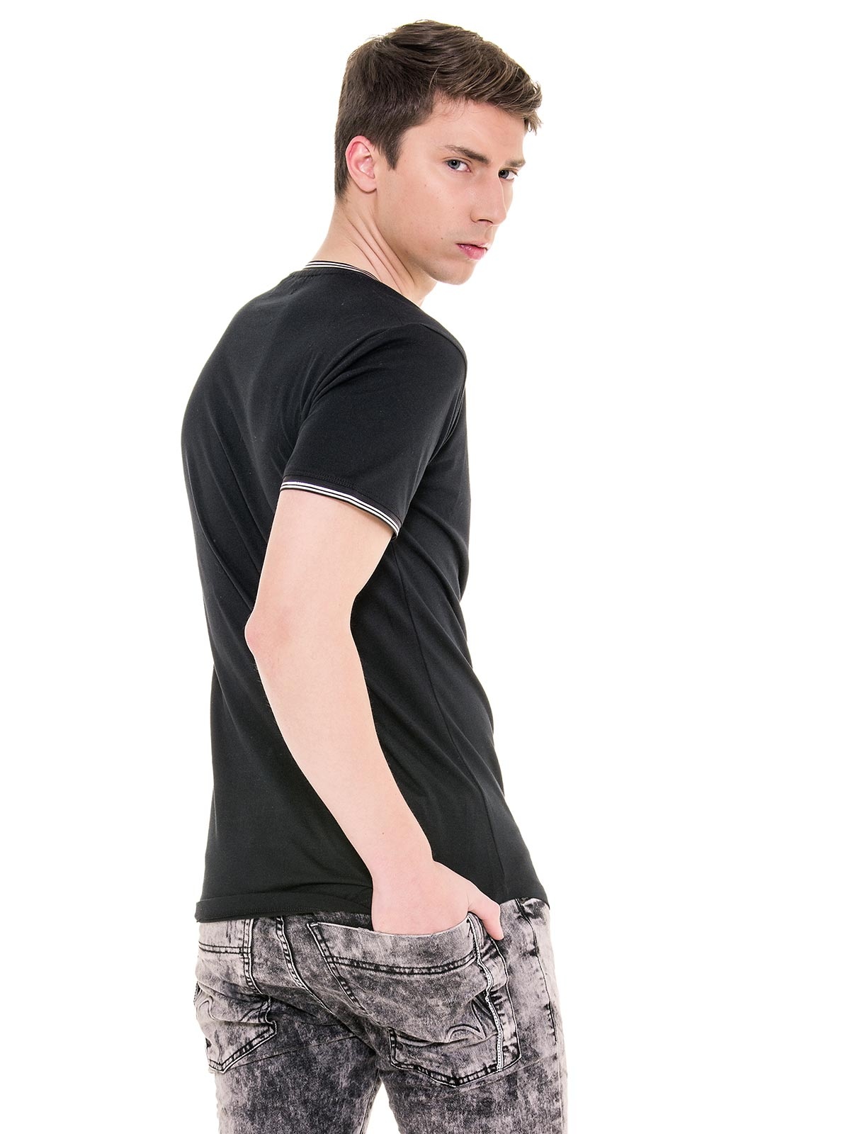 T-SHIRT SMK ROSE EMBROIDE