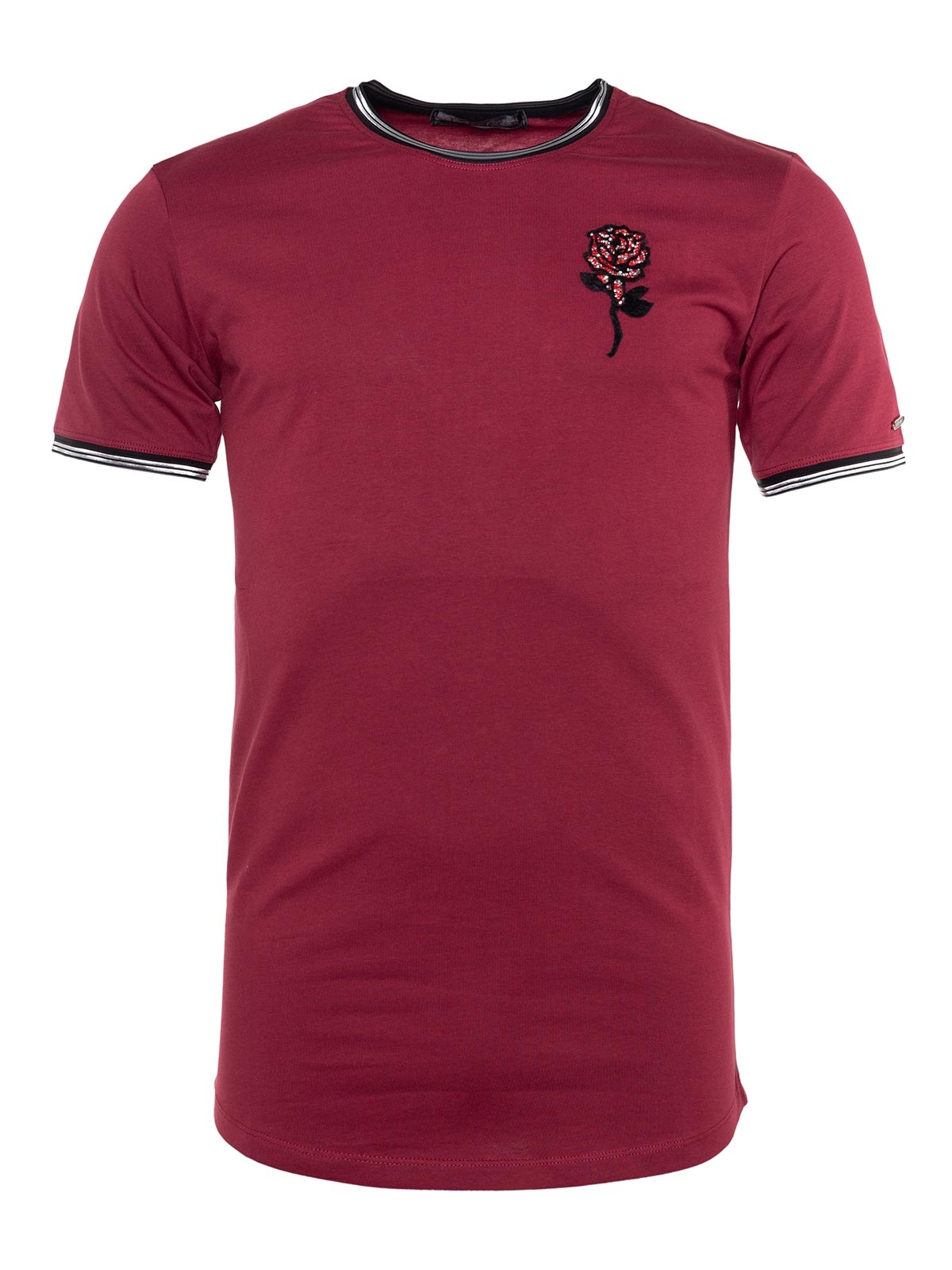 T-SHIRT SMK ROSE EMBROIDE
