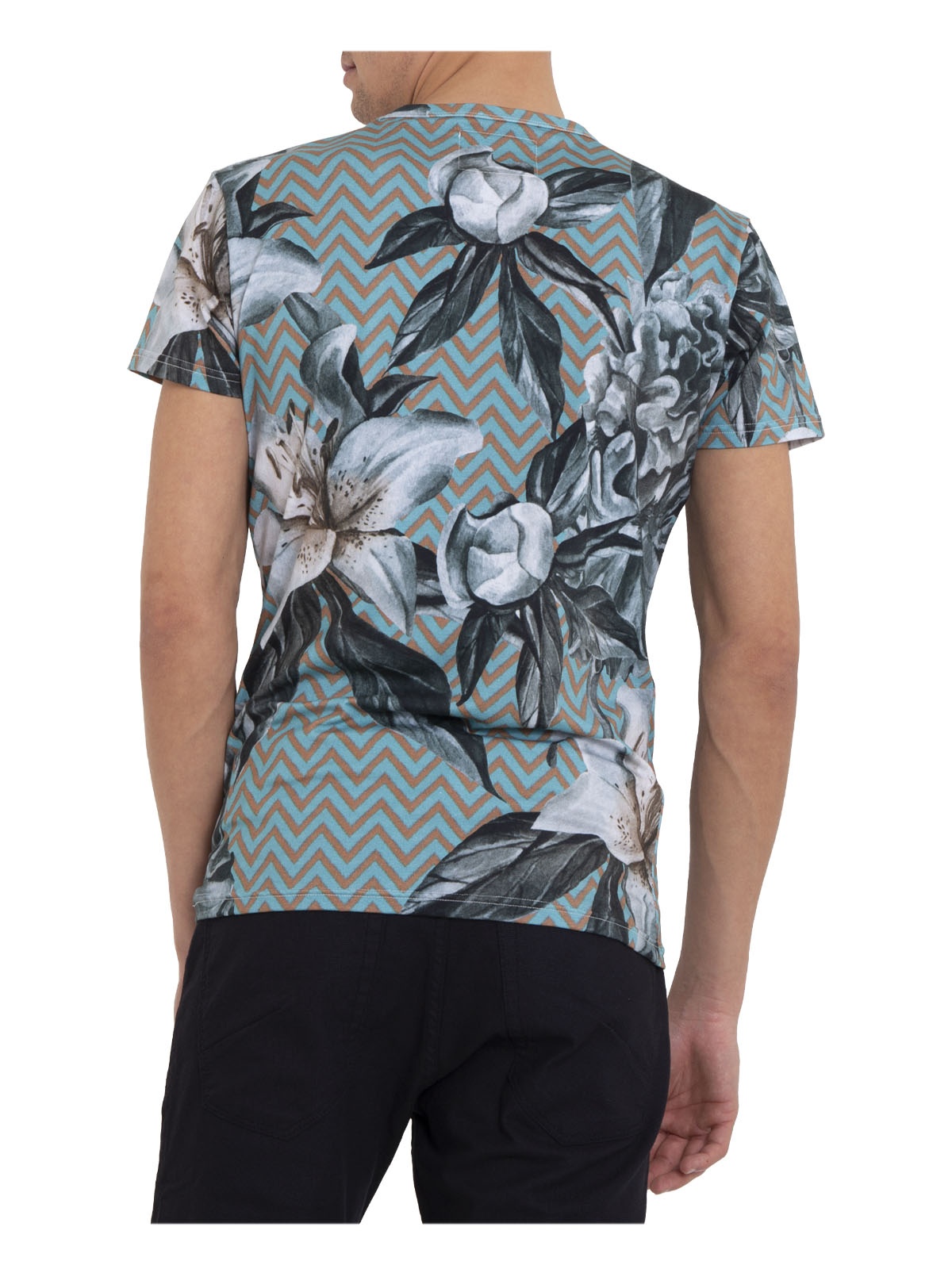 T-SHIRT SMK FLOWER STAMP