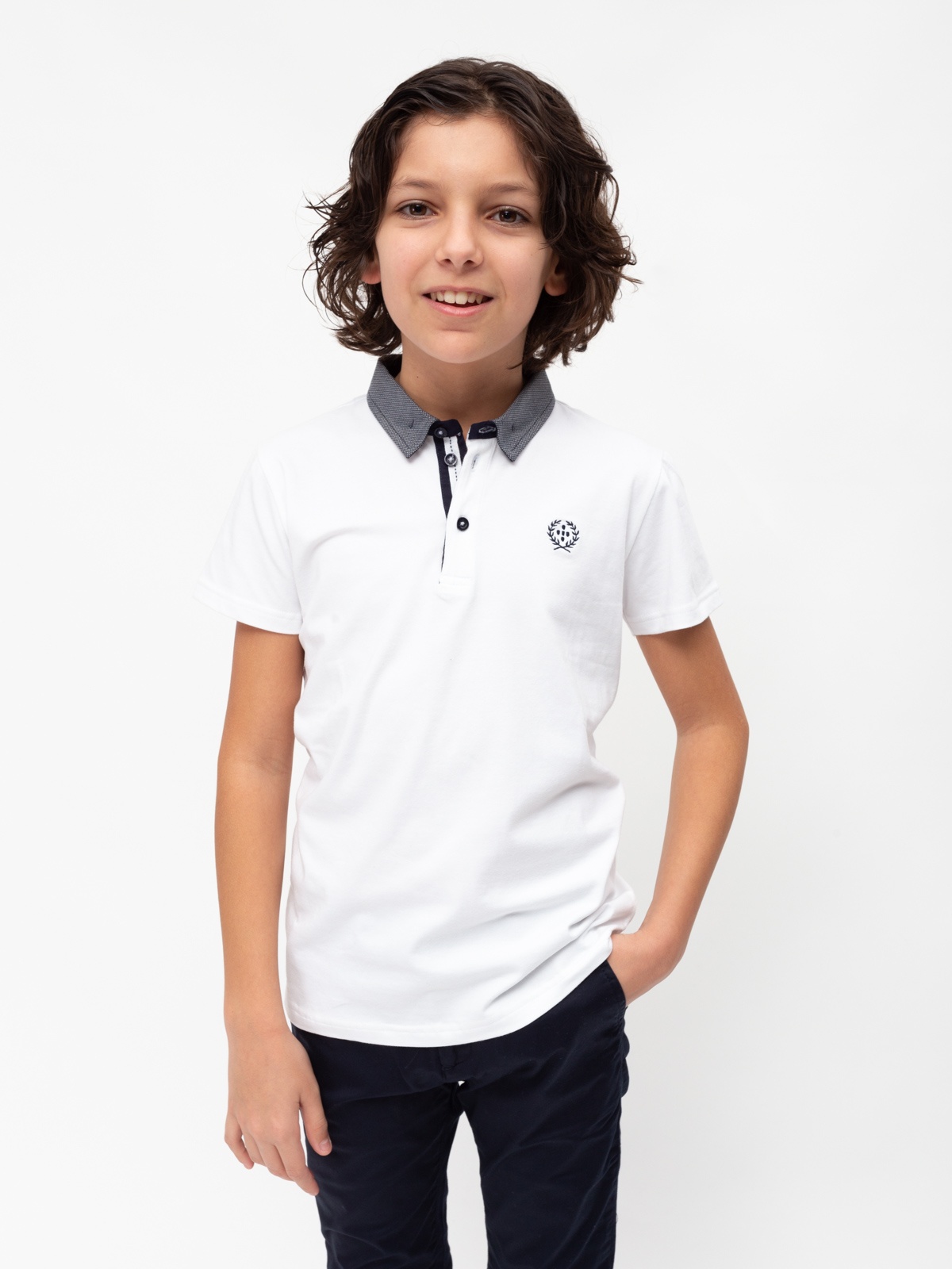 POLO SMKIDS COLOR COLLAR
