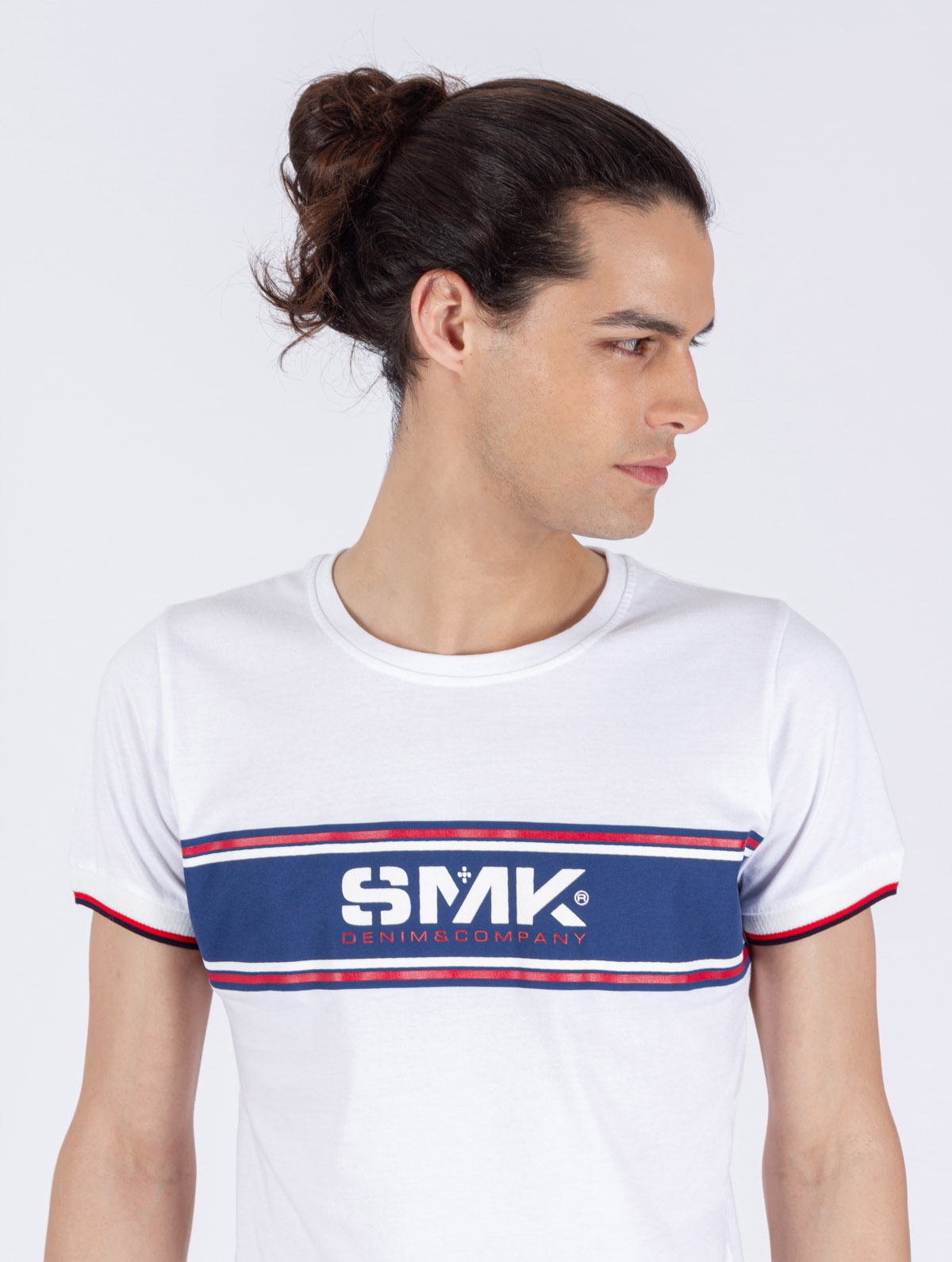 T-SHIRT SMK CHEST LINE