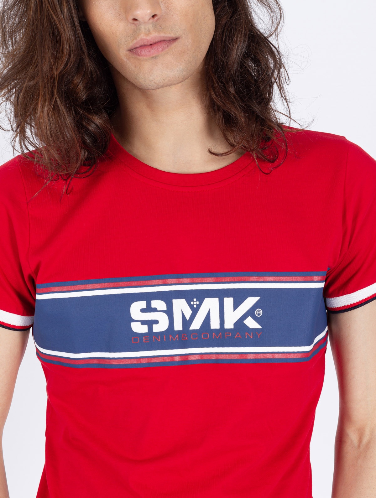 T-SHIRT SMK CHEST LINE
