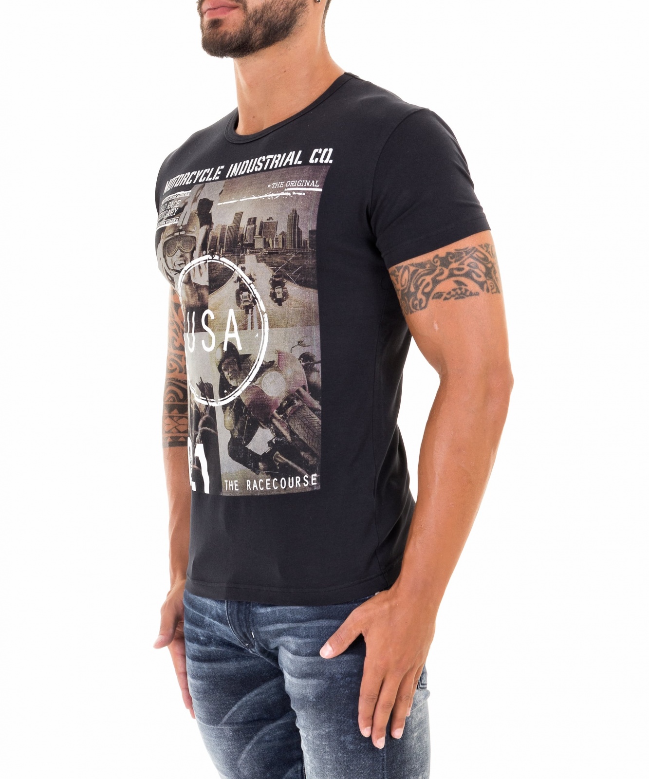 T-SHIRT MOTORCYCLE INDUST