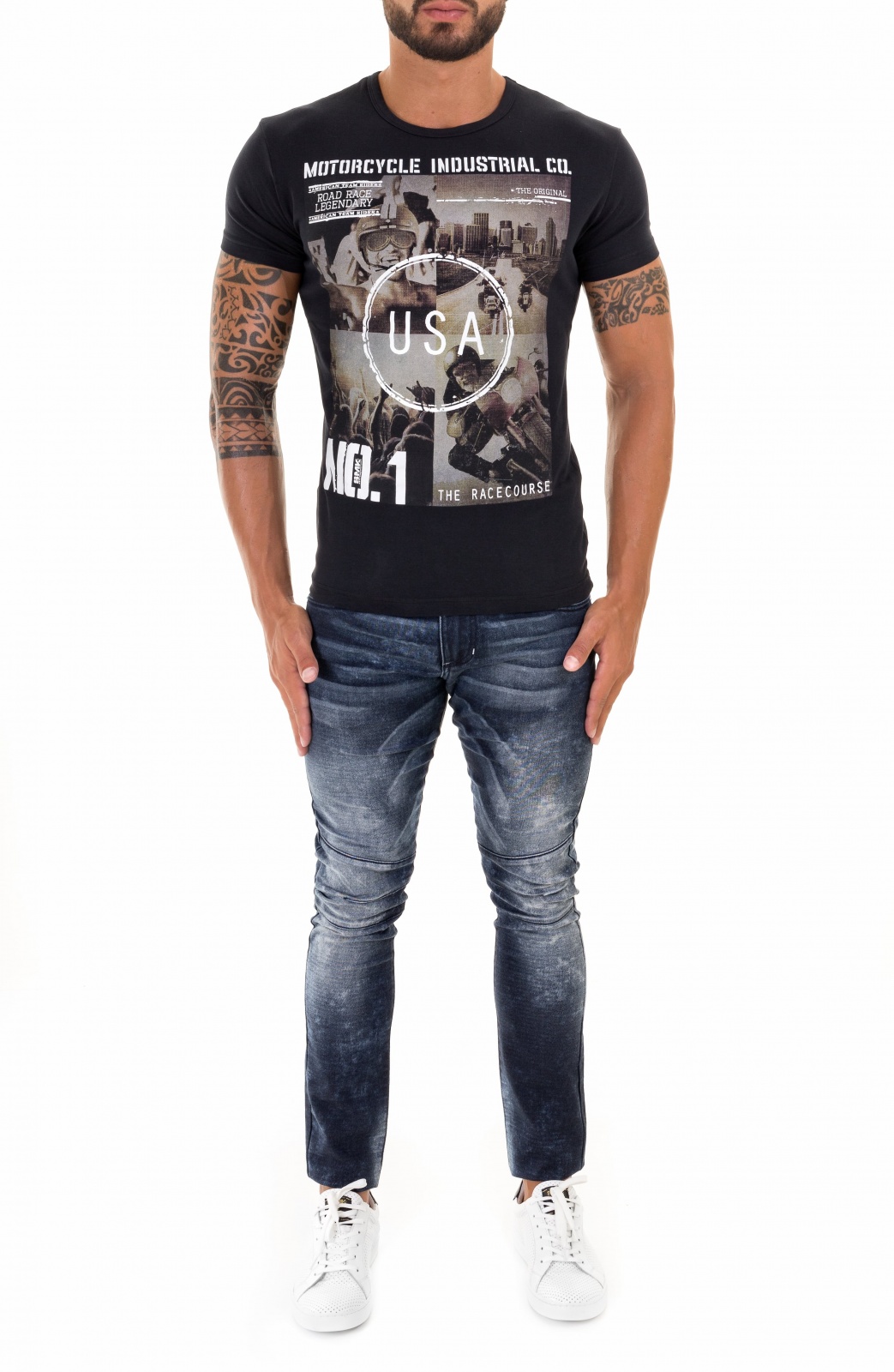 T-SHIRT MOTORCYCLE INDUST