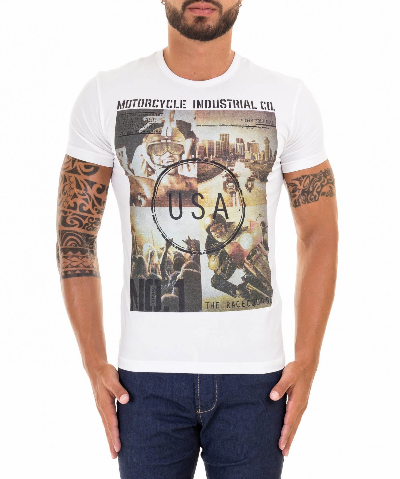 T-SHIRT MOTORCYCLE INDUST