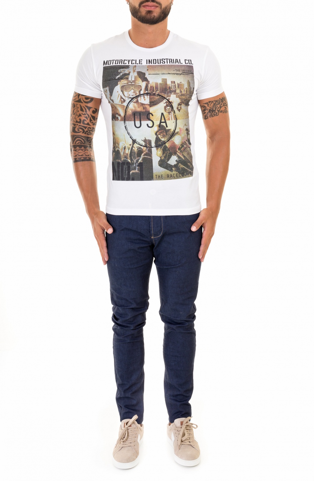 T-SHIRT MOTORCYCLE INDUST