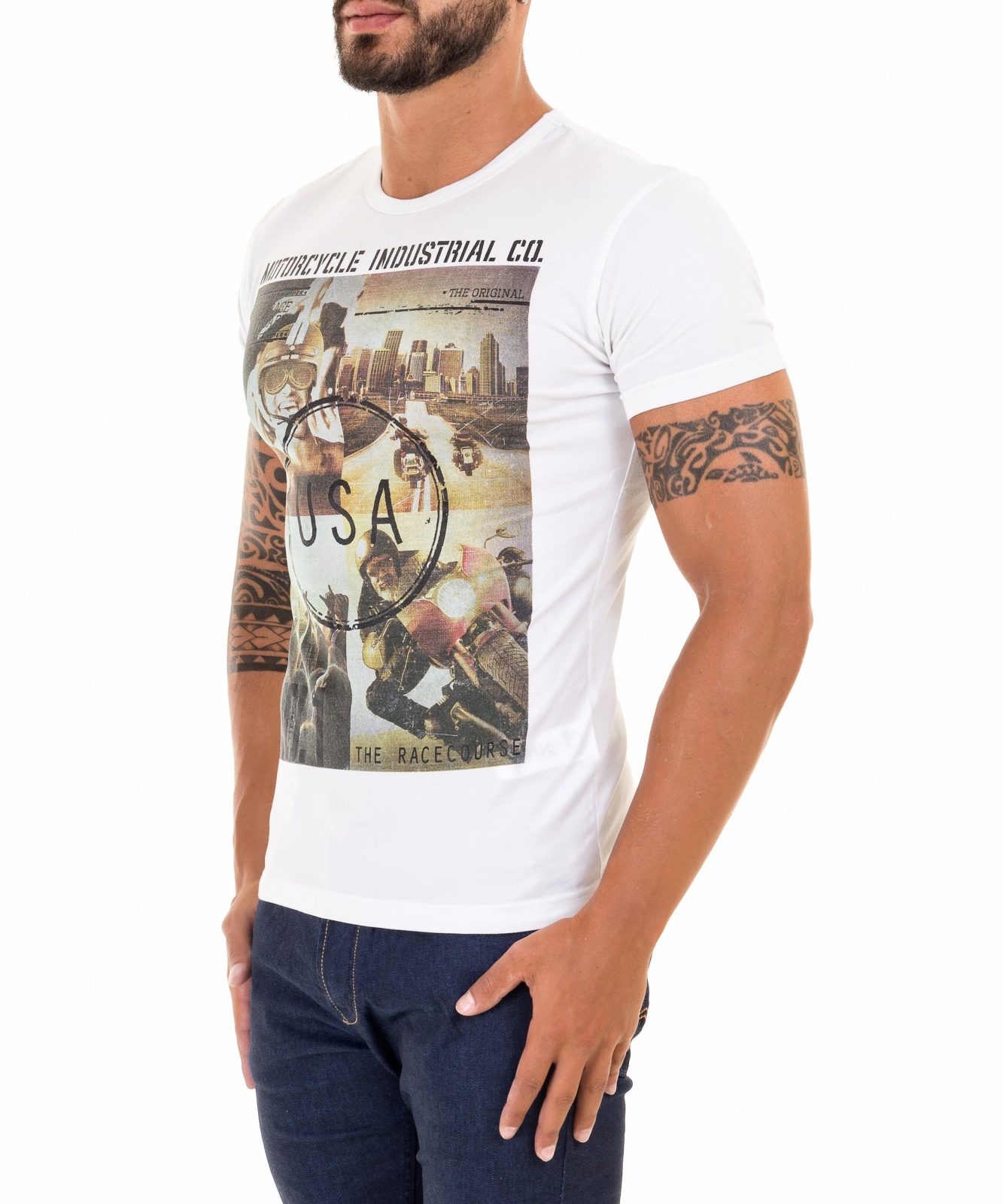 T-SHIRT MOTORCYCLE INDUST