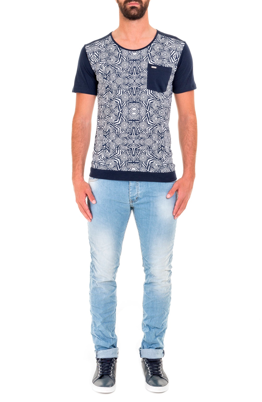 T-SHIRT ABSTRACT STAR