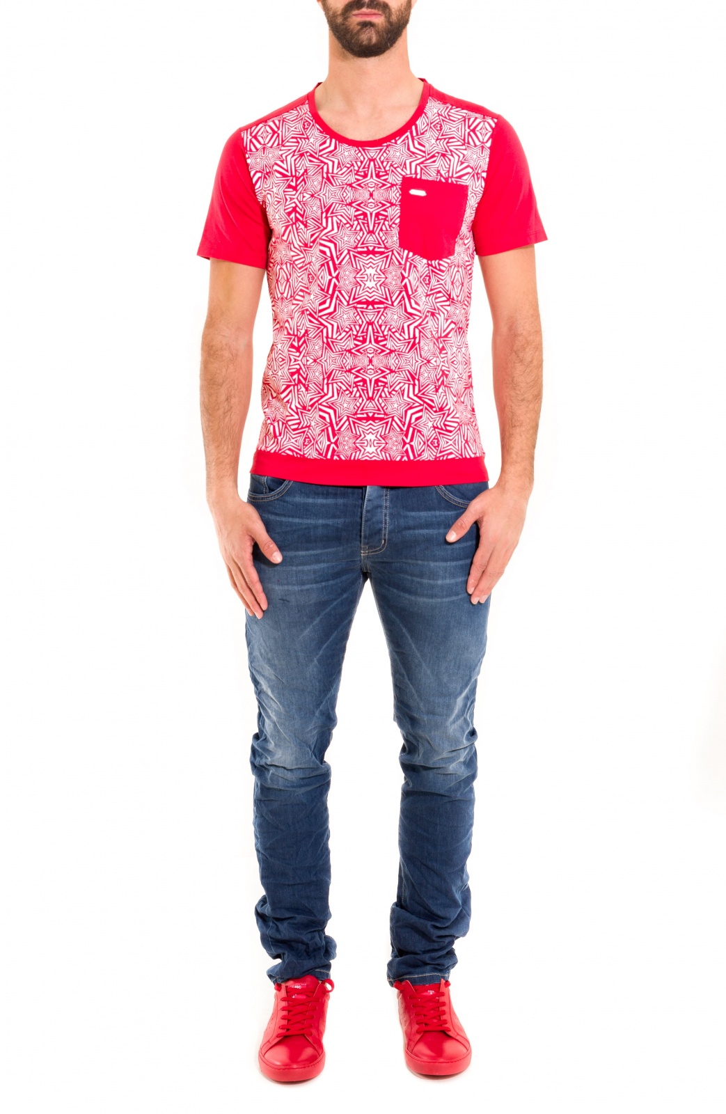 T-SHIRT ABSTRACT STAR