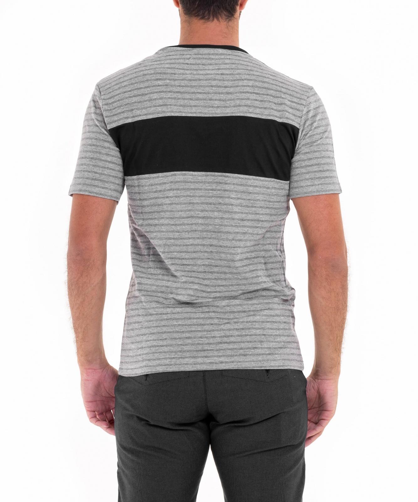 T-SHIRT STREAKY CHEST