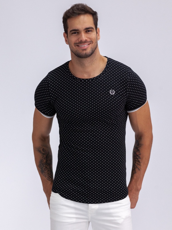 T-SHIRT SMK SLIM PRINTED