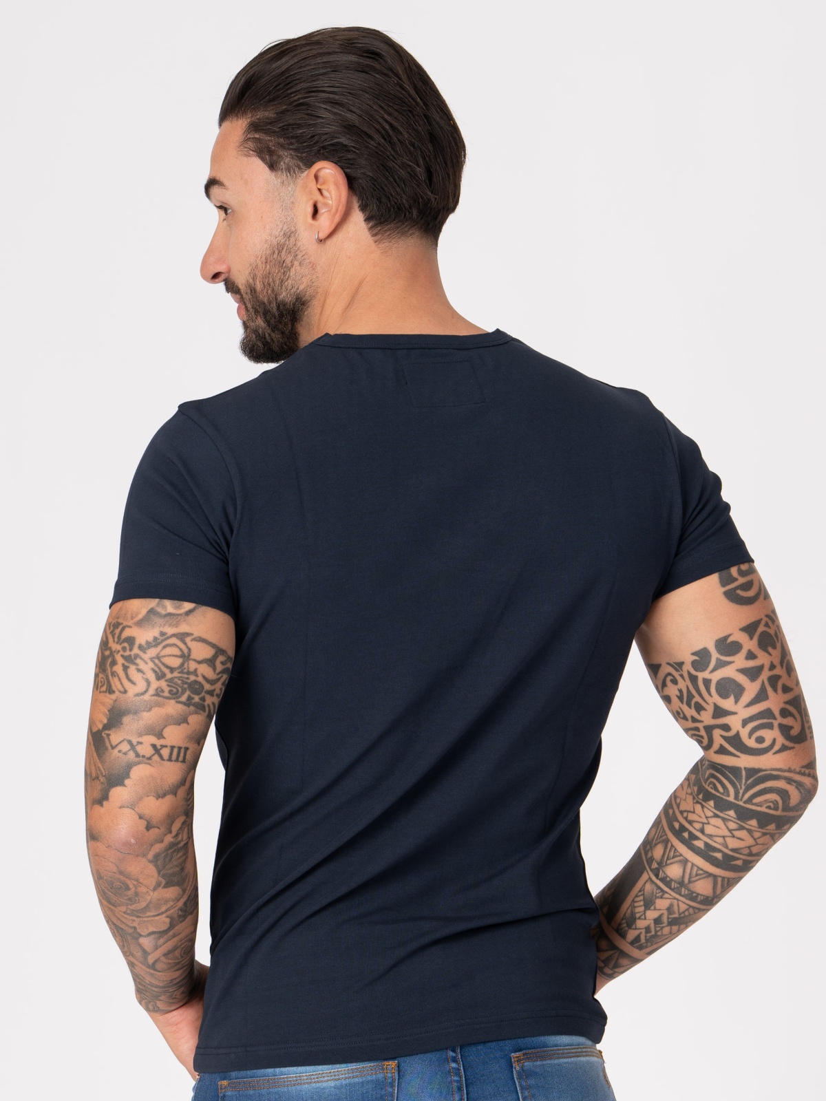 T-SHIRT SMK MARINHO CHAPA