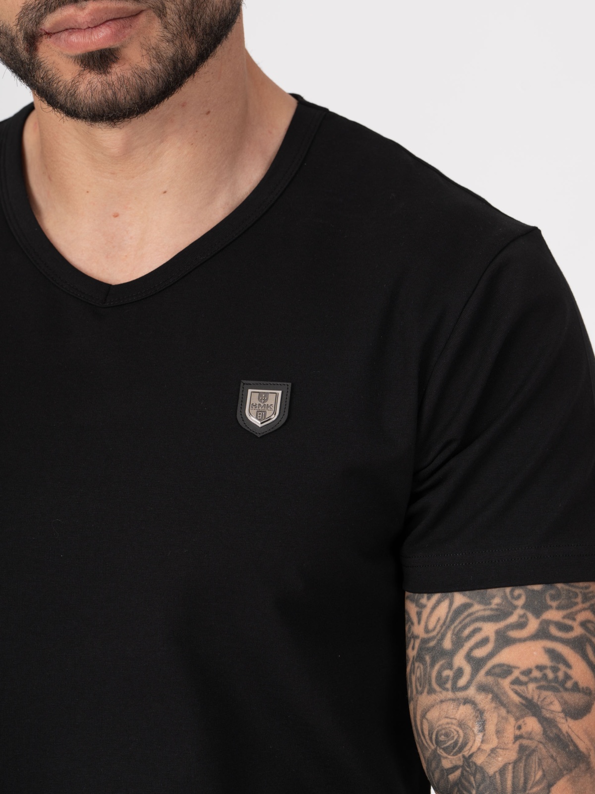 T-SHIRT SMK CHAPA PRETO