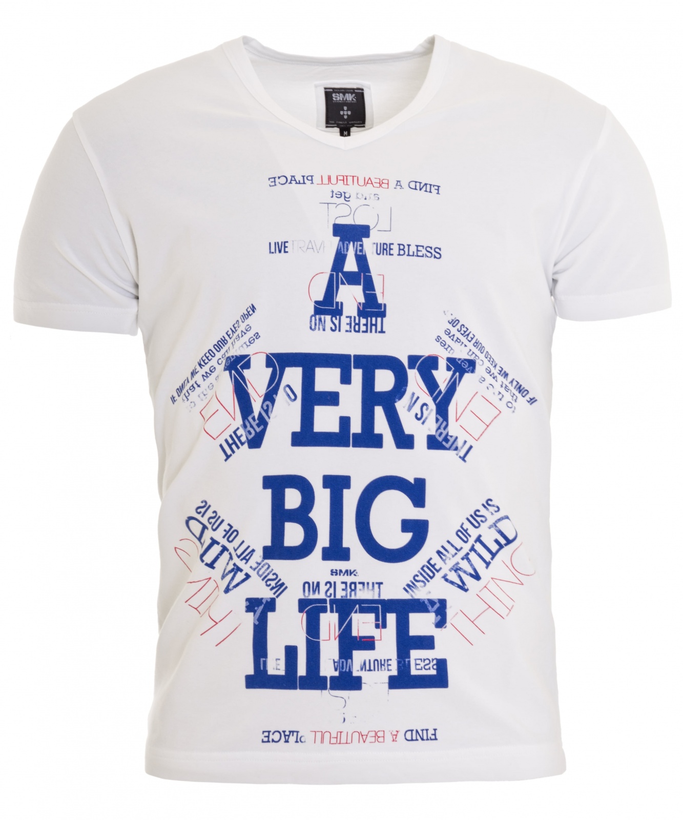 T-SHIRT BLUE BIG LIFE