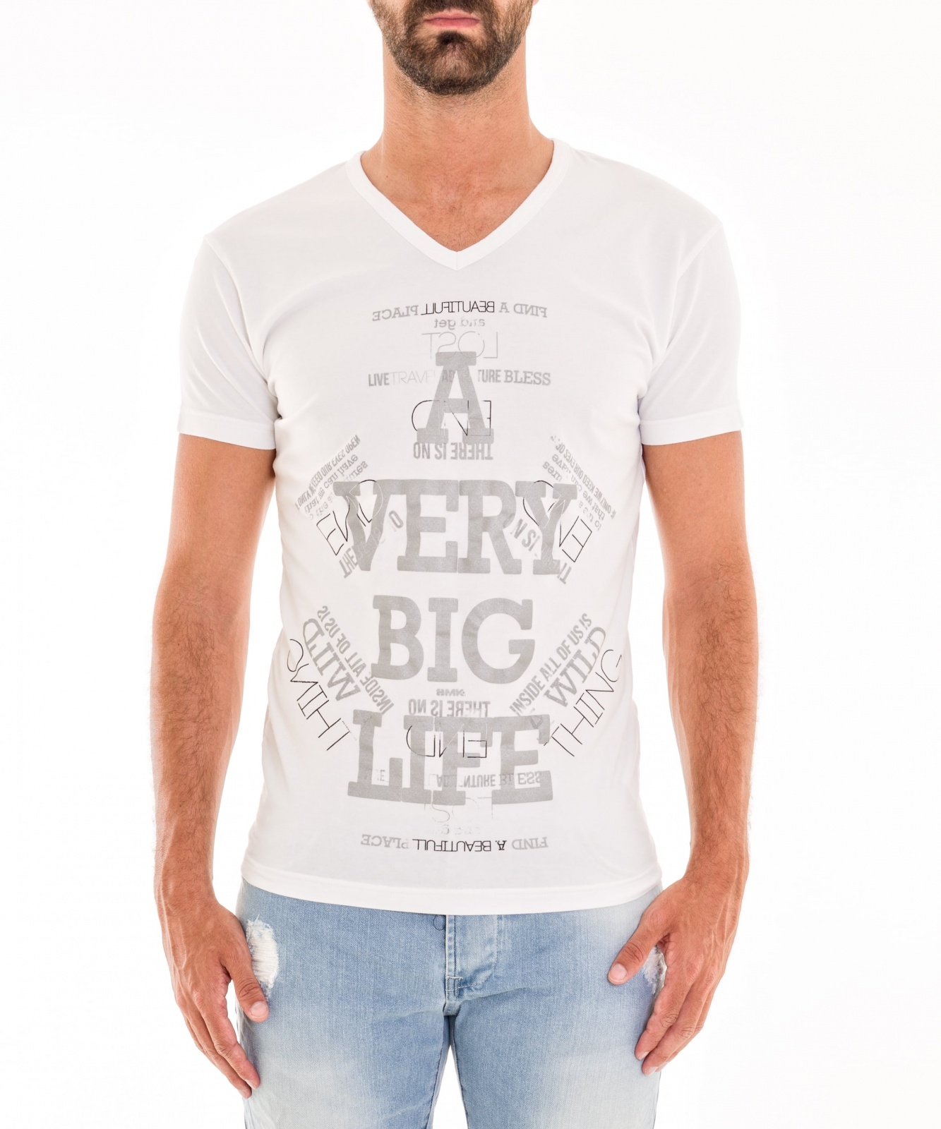 T-SHIRT BLACK BIG LIFE