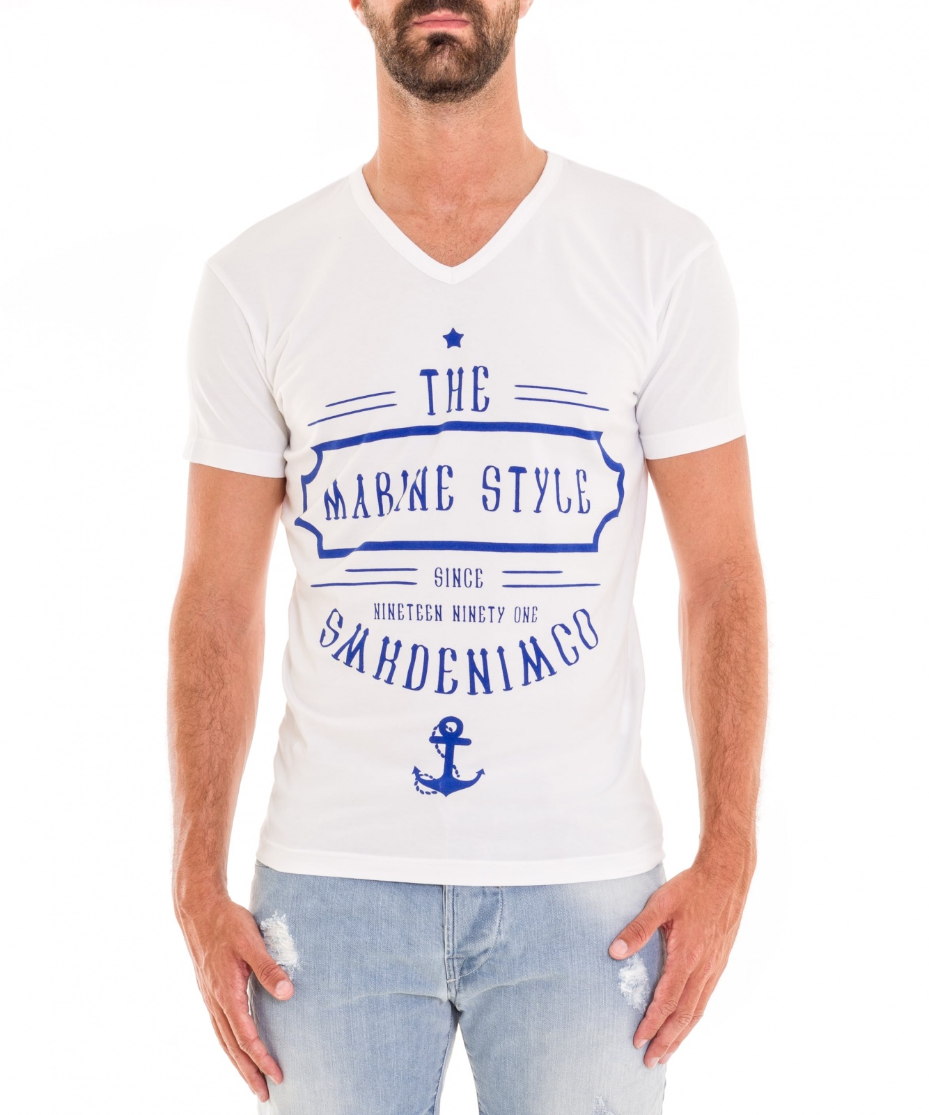 T-SHIRT MARINE STYLE