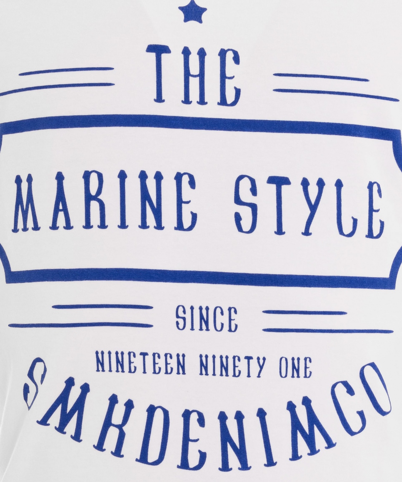 T-SHIRT MARINE STYLE
