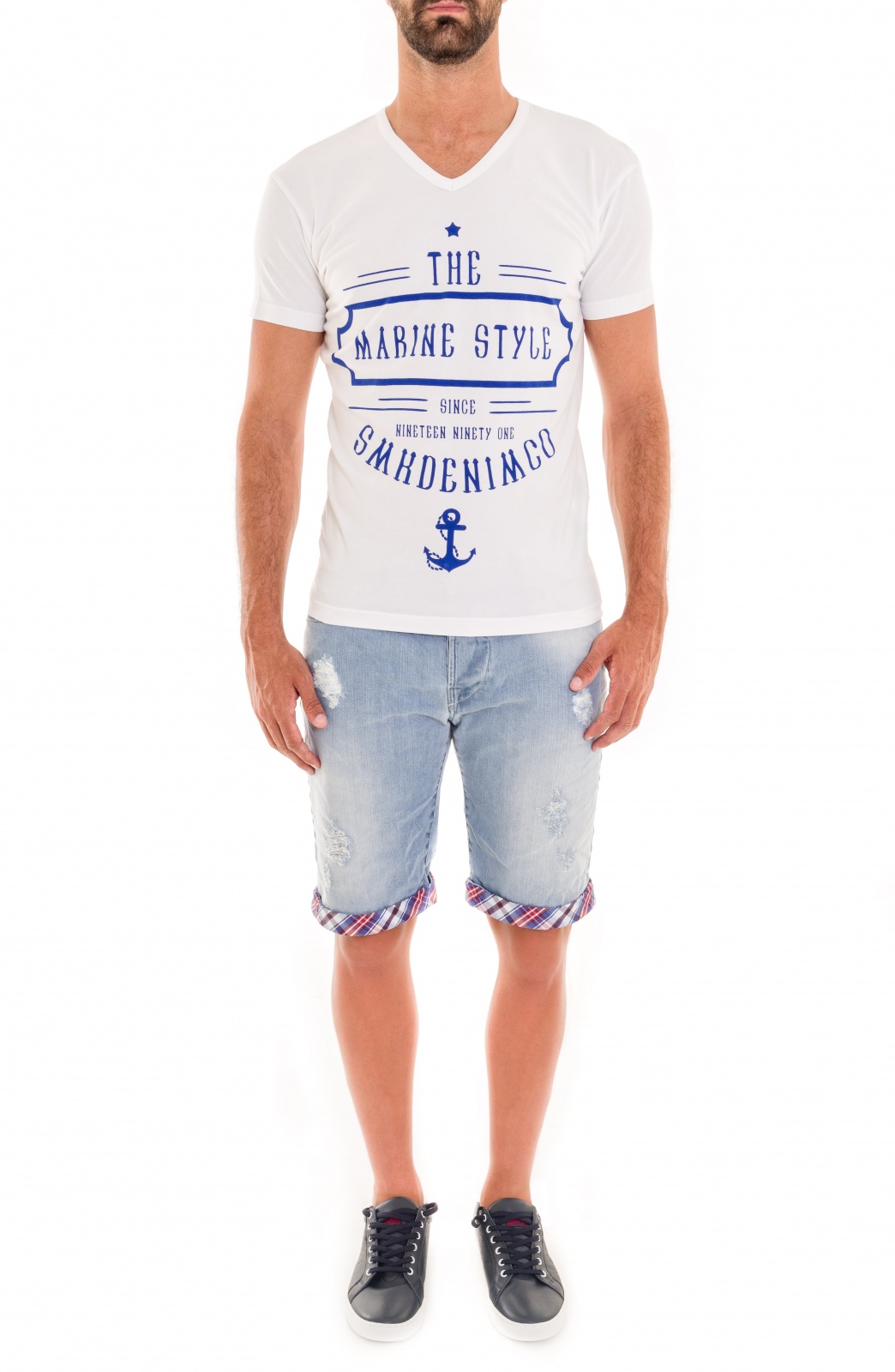 T-SHIRT MARINE STYLE