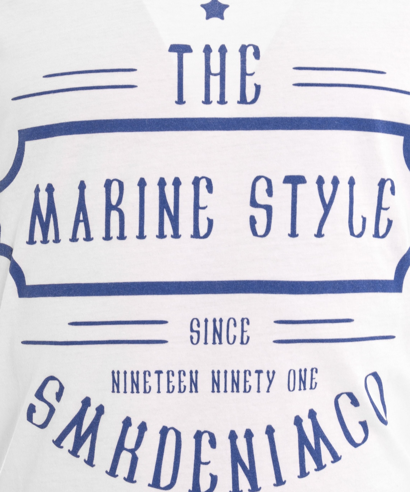 T-SHIRT MARINE STYLE