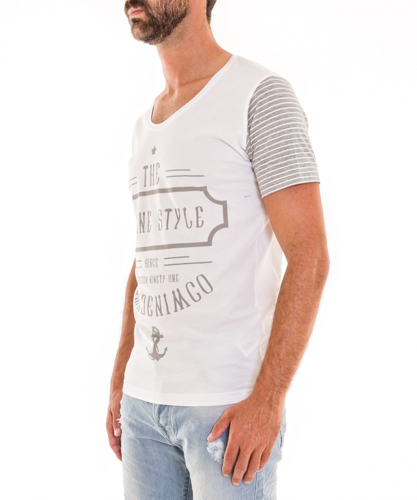 T-SHIRT MARINE STYLE