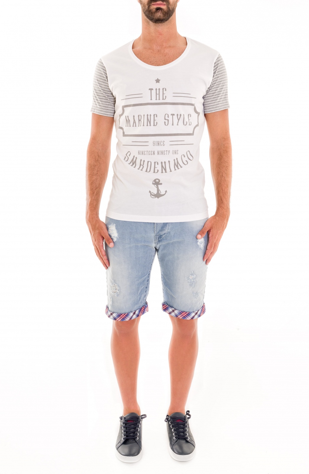 T-SHIRT MARINE STYLE