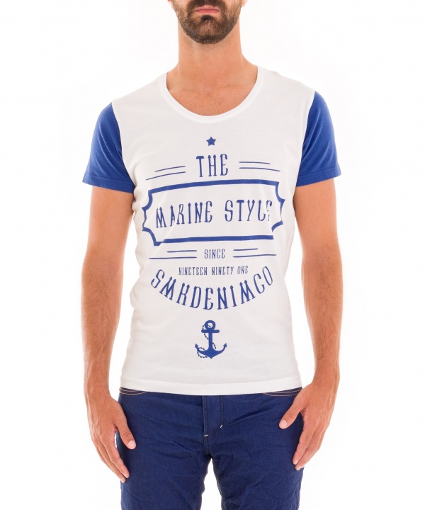 T-SHIRT MARINE STYLE