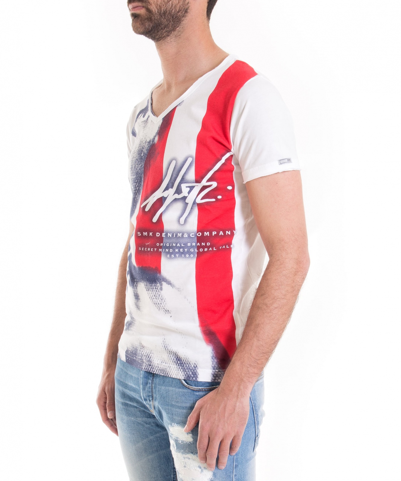 T-SHIRT FACE FLAG