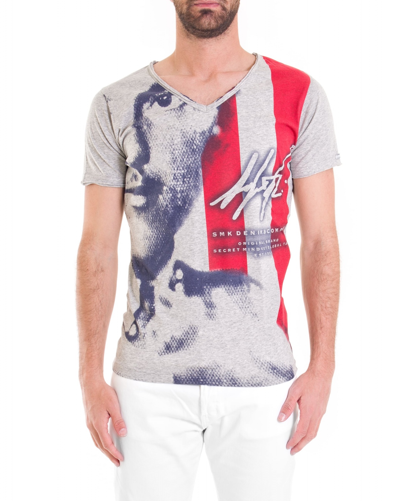 T-SHIRT FACE FLAG