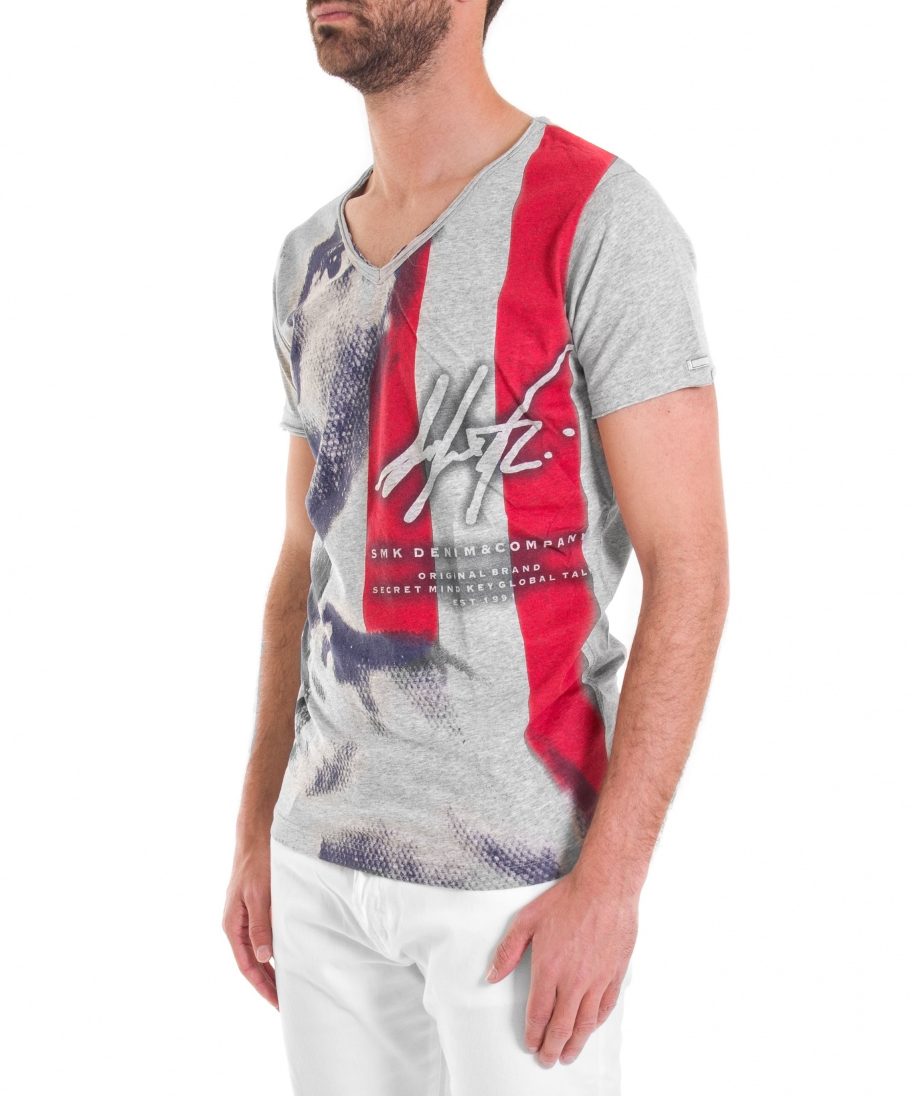 T-SHIRT FACE FLAG